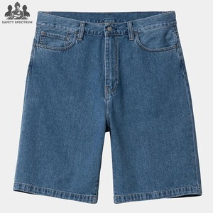 Pantalones Cortos de Mezclilla para Hombre, Cintura Media, con Botones, 100% Algodón, Elásticos, Diseño Sólido y Elegante, Casuales, Transpirables, Servicio OEM Rápido - Product Image 3