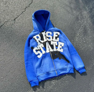 Nueva Sudadera con capucha de algodón 100% para hombre Diseño 2025 Sudadera con capucha con cremallera desgastada personalizada Todos los colores Disponible básicos mezcla de algodón - Product Image 2