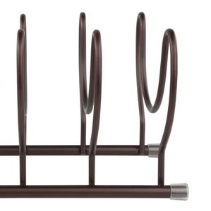 Étagère à vaisselle traditionnelle support de plaque Bronze acier écologique ustensiles de cuisine stockage Table de comptoir décorative pour la maison Restaurant - Product Image 2