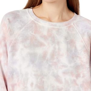 Jersey de cuello redondo tela de algodón Premium forro cepillado puños manga larga confiable Elección de moda diaria sudadera de mujer - Product Image 4
