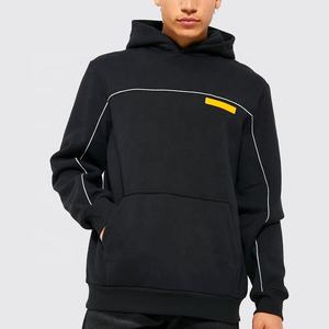 OEM sweat à capuche en éponge française à sublimation personnalisée streetwear en coton sweat à capuche surdimensionné sweatshirts à capuche lourds pour hommes - Product Image 1