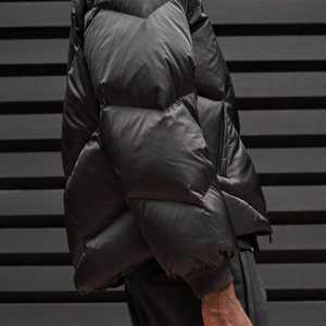 เสื้อกันลมผ้าใบของผู้ชายเสื้อแจ็กเก็ตแบบมีคอตั้งกันน้ำเป็นมิตรกับสิ่งแวดล้อม - Product Image 3