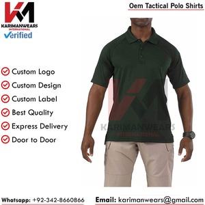 Camisetas Polo Tácticas de Rendimiento para Hombre, Manga Corta y Larga, Secado Rápido, Transpirables, Duraderas, Ligeras, Protección UV - Product Image 5
