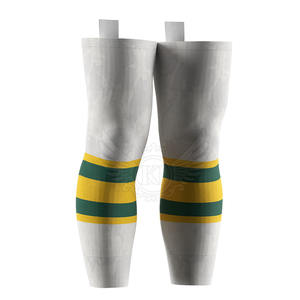 Calcetines de hockey sobre hielo de nuevo diseño Calcetines deportivos de moda propios Calcetines de hombre de hockey sobre hielo con agarre de equipo personalizado - Product Image 1