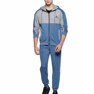 Survêtement pour homme de taille personnalisée, vêtements décontractés d'hiver, respirant, uni, léger, polyester/coton, haute qualité - Product Image 1