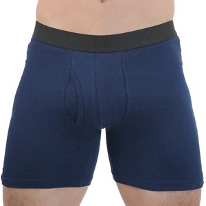 Large Men's Mid-Long Cotton <b>Boxer</b> Shorts Breathable Sexy Underwear Panties Sporty Boxershorts <b>Gifts</b> <b>for</b> Him - Product Image 1