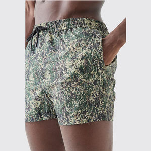 Vente chaude Grande Taille Respirant Regular Fit Summer Wear Logo Personnalisé Imprimé Sublimation 120 Gsm Plage Hommes Shorts de Bain - Product Image 4