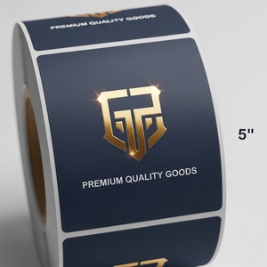 Hoja de etiquetas adhesivas rectangulares reciclables imprimibles para etiquetado y decoración de productos alimenticios al por menor de oficina - Product Image 3