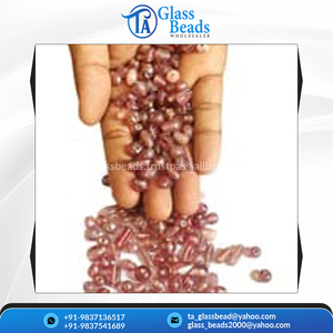 Customized Packaging Available for Assorted-Size <b>Red</b> Glass <b>Beads</b> for Jewelry Making for Bulk Buyers - Product Image 2