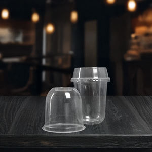 Viet Nam Direct Factory Sale Low MOQ Disposable 95mm Single Wall PP/PET Plastic <b>Cups</b> for Hot/<b>Cold</b> Beverages/Ice Coffee - Product Image 2
