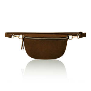 Bolso Bandolera de Piel de Ante Italiana de Primera Calidad - PS612 - Product Image 3