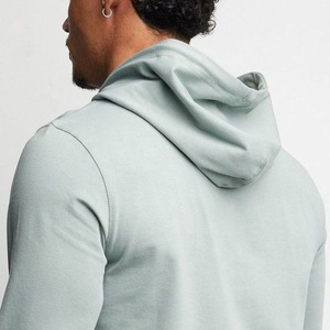 Dernier style, survêtement deux pièces pour homme, manches longues, survêtement uni pour homme, survêtement pour homme en vente chaude - Product Image 5