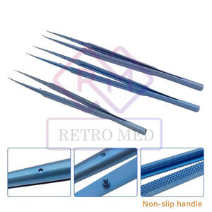 Pinzas para microcirugía oftálmica, pinzas para neurocirugía con plataforma, aleación de titanio, esterilizables en autoclave por MEDICAB INSTRUMENTS, 1 unidad - Product Image 5