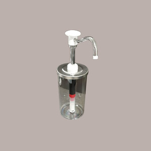 Distributeur électrique blanc de 1650 ml pour boulangerie, idéal pour les sauces, les garnitures et les confitures à base de fruits et de maïs - Product Image 1