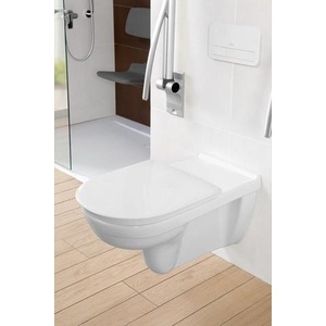 Tapa de Inodoro Abatible Blanca Antibacteriana V&B ViCare con Función ES SC, Producto VILLEROY & BOCH - Product Image 3