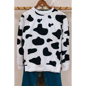 สเวตเชิ้ตสำหรับทุกเพศ Basic İnek Desen - Product Image 2