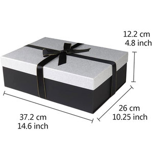 Caja de Perfume Papel Contenedor versátil Embalaje Caja de regalo plegable con cinta para Perfume, Cosméticos al por mayor - Product Image 3