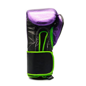 ถุงมือหนังแท้สีตามสั่ง No Boxing No Life น้ำหนักเบา มีโลโก้ แบบผูกเชือก สำหรับฝึกซ้อมและต่อสู้ MMA มวยไทย คุณภาพสูง - Product Image 5