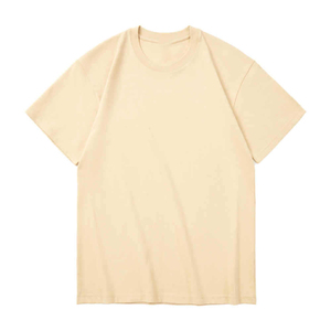 OEM Logo personnalisé Design 230g fin serré pur coton été nouvelle tendance polyvalente lâche confortable doux pour la peau T-shirt - Product Image 2