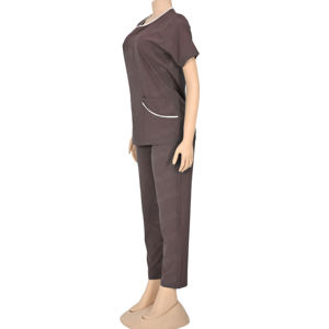 Blaze Custom Made-to-Order Hospital Scrubs Stand Collar Uniformes de manga corta con diseño a medida Fight Wear - Product Image 3