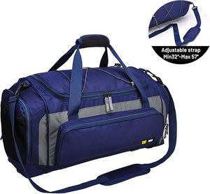 Large Gym Bag <b>for</b> <b>Men</b> Sports Duffle Bag with <b>Shoe</b> Compartment 60L <b>Lightweight</b> Duffel Bags <b>for</b> Workout Fitness Travel - Product Image 2