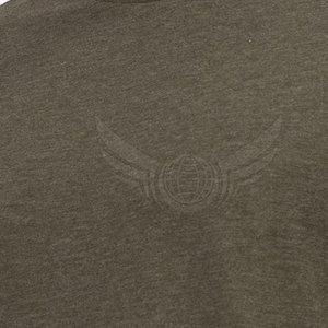 เสื้อยืดขนาดใหญ่สำหรับผู้ชาย,เสื้อยืดสีพื้นดีไซน์โลโก้ทรงหลวม - Product Image 6