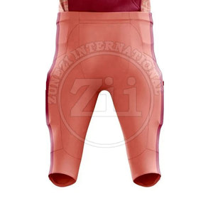 Nouveauté en stock, uniforme de football américain respirant, taille plus, manches courtes, vente en gros, équipe personnalisée - Product Image 6