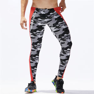 Ensemble d'entraînement pour homme, chemise et pantalon de Compression, haut à manches longues, collant de sport - Product Image 1