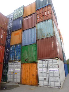 Contenedores de Envío Secos Usados de 20 pies, Apilables, Rojos, Azules, Verdes, Grises, Varias Marcas, Unidades Estándar de Almacenamiento de Carga - Product Image 5