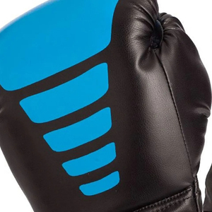 Guantes de boxeo de cuero genuino personalizados Excelente Rendimiento de Protección Guantes de boxeo de cuero de vaca con servicio OEM - Product Image 3
