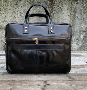 Trendy Leather <b>Briefcase</b>,Black Leather <b>Briefcase</b>, Men Leather <b>Briefcase</b>, Laptop Bag, - Product Image 3