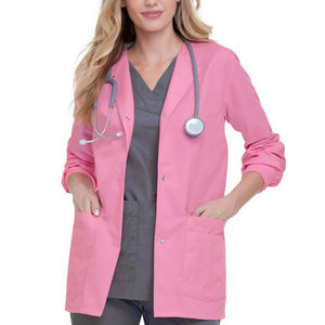 Moda Mujer Poliéster Algodón Médico Scrub Uniforme Enfermería Hospital Chaquetas-Precios al por mayor - Product Image 1