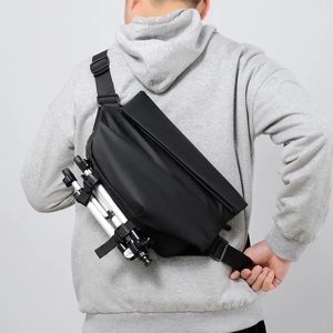 Bolso bandolera de moda para jóvenes, bolso de herramientas de gran capacidad, bolso informal de una sola pieza para fotografía callejera, para hombres y mujeres - Product Image 4