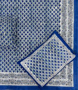 Premium Cotton Bed Linen Set | Ultra Soft Feel | Long Lasting Prints | Breathable <b>Fabric</b> | Modern & Elegant Bedroom Style - Product Image 2