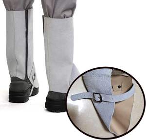 อุปกรณ์ป้องกันขาสำหรับงานเชื่อมหนังแบบขายส่ง พร้อมสีและขนาดที่กำหนดเอง รับประกัน 3 ปีโดย Standard International - Product Image 3