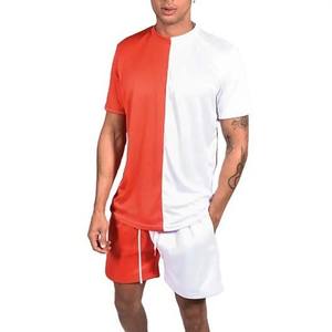 Ensemble de t-shirts courts en coton respirant pour hommes, entièrement personnalisé, nouvelle mode, ensemble de t-shirts courts pour hommes de qualité supérieure, prix bon marché - Product Image 1