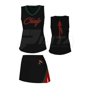 Uniforme de pom-pom girl personnalisé à bas prix Vente en gros de votre propre conception - Product Image 6
