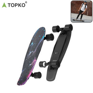 Planche à roulettes TOPKO en PP de haute qualité pour hommes et femmes, petite planche de poisson intégrée, planche à roulettes électrique à 4 roues - Product Image 2