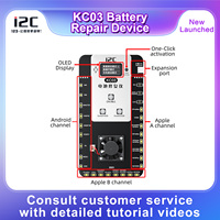 Outil de réparation de batterie intelligent I2C KC03, outils et équipements de réparation de téléphones mobiles pour iPhone XR/12-15 et téléphones Android