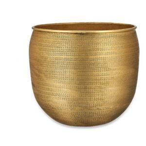 Oro Acabado Hogar Decorativo Interior Exterior Moderno Grande Metal Venta al por mayor Jardín Planta Macetas y jardineras - Product Image 4