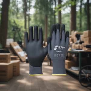 Gants 8700ESD3D Taille 10 Gris/Noir EN 388/EN 407/EN 16350 PPE II NITRAS - Lot de 12 Gants et Mitaines - Product Image 3