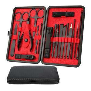 Kit de manucure professionnel en acier inoxydable, coupe-ongles, best-seller, avec logo personnalisé, durable, luxe, soin des ongles - Product Image 1