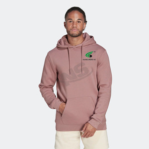Dernier modèle Basics hommes Hoodies coton mélangé pull surdimensionné respirant Logo personnalisé haute qualité décontracté hiver à capuche - Product Image 6