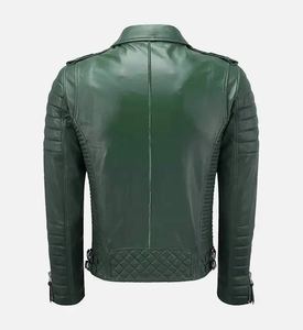 Meilleures ventes Veste d'hiver mince pour hommes Design personnalisé Haut en cuir avec caractéristiques uniques - Product Image 6