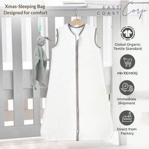 Navidad bebé dormir TOG 0,5 transpirable saco de dormir infantil perfecto para noches cálidas y celebraciones navideñas - Product Image 3