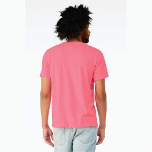 T-shirt col rond élégant pour hommes, sérigraphie confortable et personnalisée 100% coton à manches courtes en tricot Design polyvalent Stock - Product Image 3