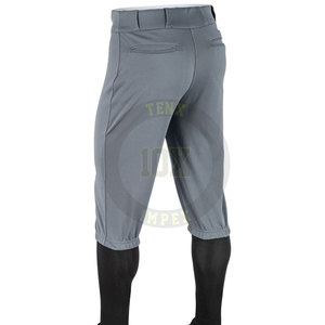 Pantalones de béisbol profesionales con cinturón Pantalones de béisbol de tela de doble costura aptos y duraderos - Product Image 4