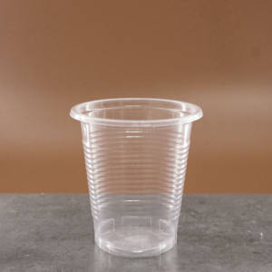 Fabricant vietnamien de gobelets en plastique PP gobelets en plastique jetables à rayures transparentes avec couvercles pour événement de pique-nique - Product Image 5