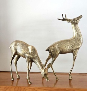 Elegante figura de animal de aluminio real para decoración del hogar y pieza de acento de exhibición de mesa interior clásica - Product Image 5