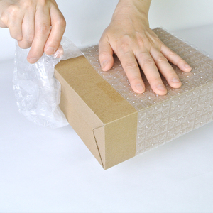 Cuadrado suave aislado de dos capas para envoltura de burbujas, película de burbujas de aire cortable a mano, materiales de embalaje, Material de amortiguación protectora - Product Image 2